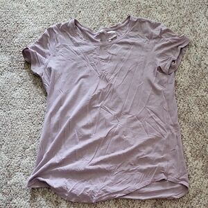 lululemon athletica Light Purple Short Sleeve Tee